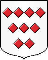 varinate du blason de la famille de La Roche